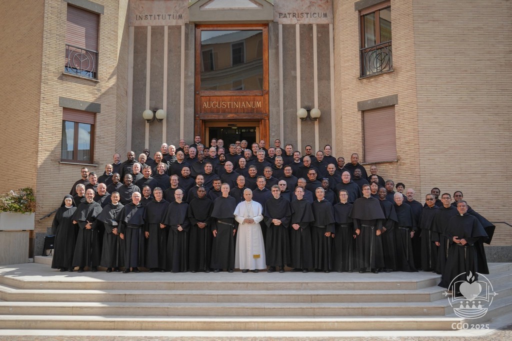 Leone XIV all’Augustinianum